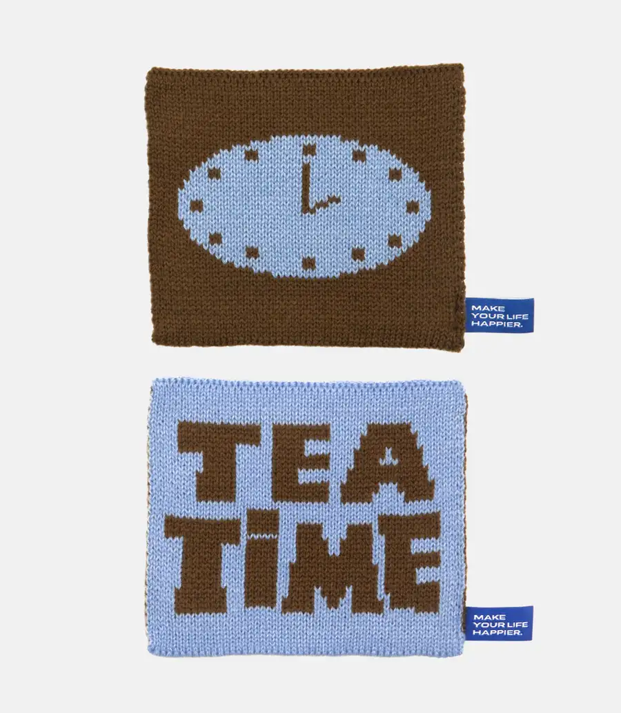 [茶杯垫] Teatime针织杯垫 — 1