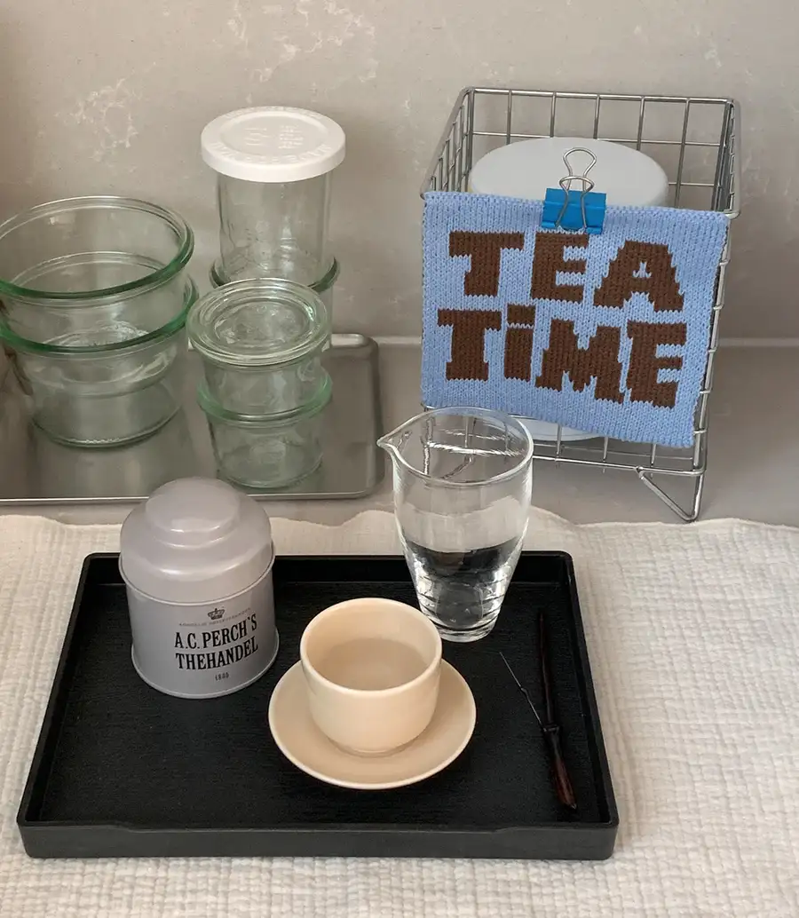[茶杯垫] Teatime针织杯垫 — 3