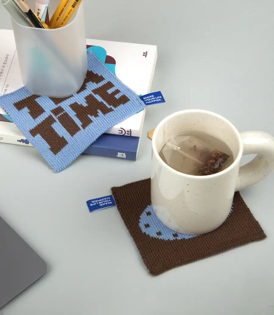 [茶杯垫] Teatime针织杯垫 — 4