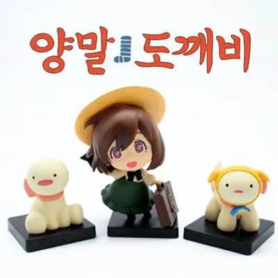 [ソックス도깨비] ウェブトゥーン フィギュア 3種 スジン ムンイ