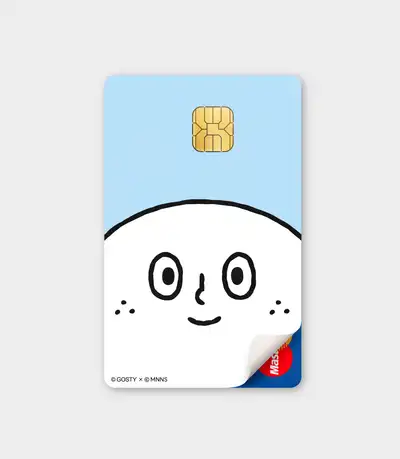 [MNNS] Card sticker_que face