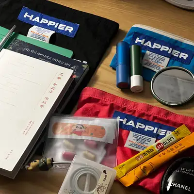 多个购入收纳的化妆包!!各尺寸使用感分享!