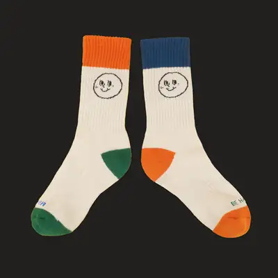 [O,LD! X I hate Monday] 袜子_MNNS_象牙白
