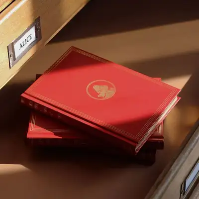 【赠送爱丽丝圆珠笔】爱丽丝原版封面日记本
