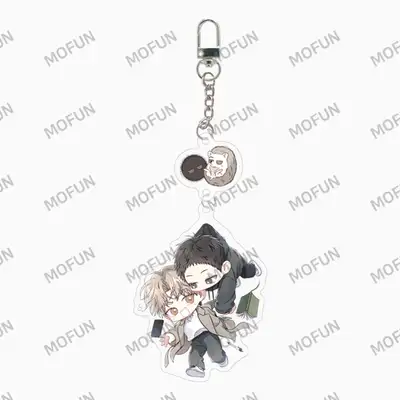 公と私は区別して! ジュドチ&ドットル アクリルキーリング