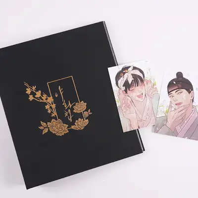 夜話帖 イラスト画集(コレクトバインダー)+イラスト絵葉書2枚