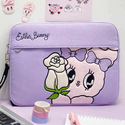 Esther Bunny Front Pocket 13-inch Laptop Pouch