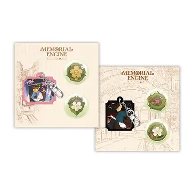 ダストガール アクリルキーリングセット