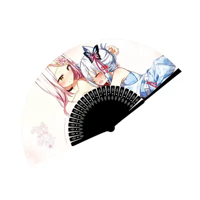 あなたを待つ狐 花 - 伝統扇