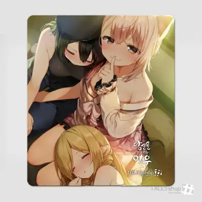 マウスパッド - あなたを待つ狐2