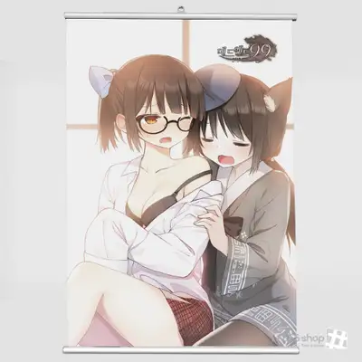 掛軸棒 - 고냥이+상아