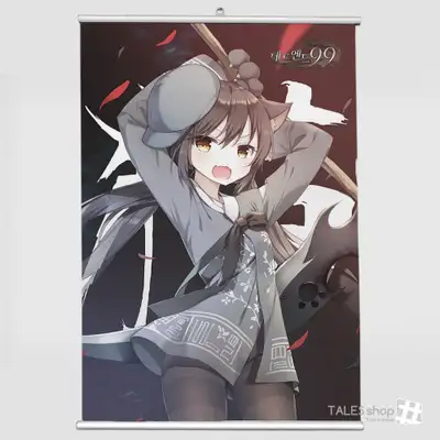 掛軸棒 - こにゃんこ