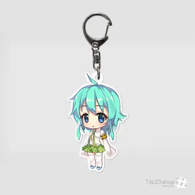 アクリルキーリング - 部屋着の人魚のお嬢さん / ぺたんこちゃん(学ラン)