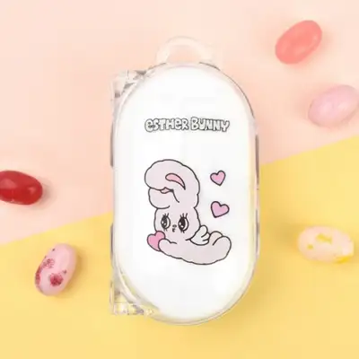 エスターバニー クリア Galaxy Buds・Buds+ ケース