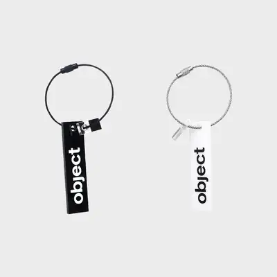 Object Logo Keyring