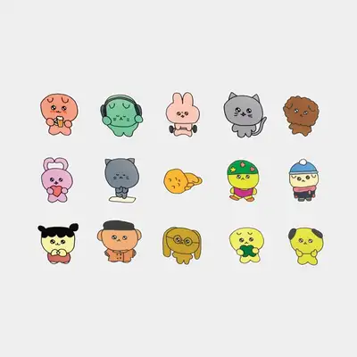 Fragment Sticker Set 1 – 15 Types