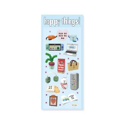 happy things! sticker