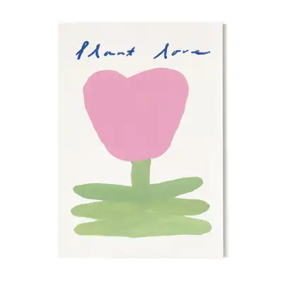 Postcard - plant love