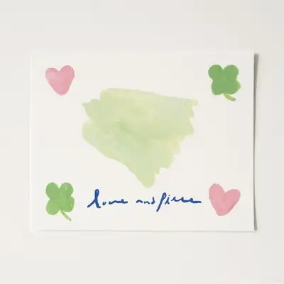 Love and Piece Mini Poster