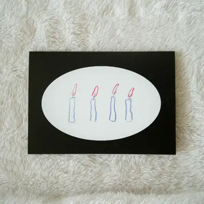 Card - Candle