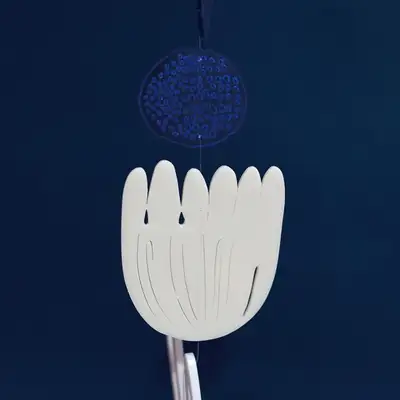 The Colder It Gets, the Deeper the Blue - Winter Tulip