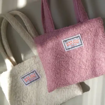mini wool bag