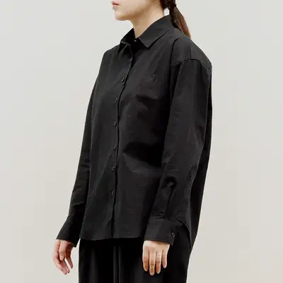 Plain Shirt BASIC WOMAN Black (Planned Product)