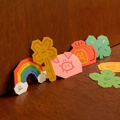 7 Lucky Charms Card Set