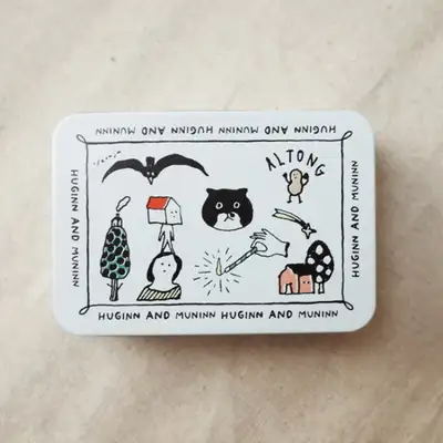 Daily Drawing Tin Case_ Modaeri and Friends