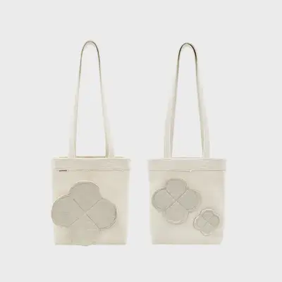 Love and Luck to You Handle Bag (Light Brown)