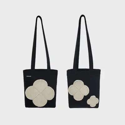 Love and Good Fortune to You Handle Bag (Black)