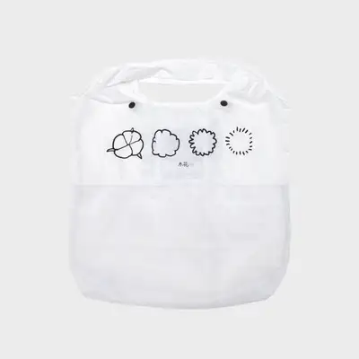 Mesh Bag Cotton (White)