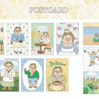 Our Grandmother Postcard Set of 10