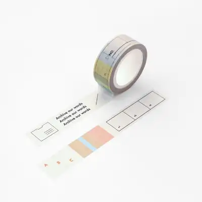 Archiving Masking Tape