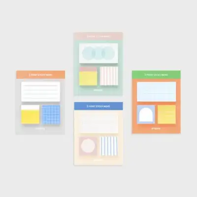 3 Point Sticky Memo