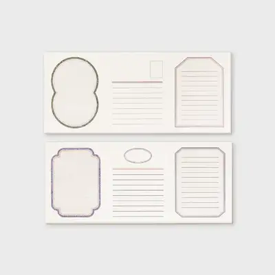Letter memo pad
