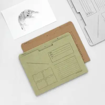 A5 Archiving File - Nature