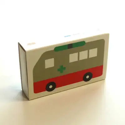 Guber Crayon Block Ambulance 2