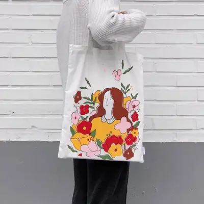 Eco Bag - Flower Mary