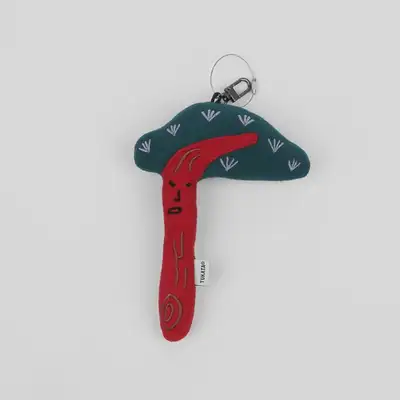 [Ttucatta] Sona (Small) Circular Knit Fabric-Cotton Keyring