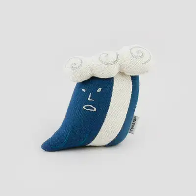 [Ttuk-katta] Mul (Small) Circular Knit Fabric-Cotton Keyring