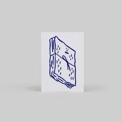 Blue Postcard (A)