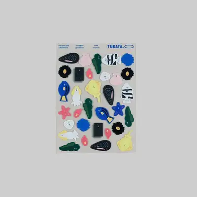 Blue Diary Sticker (B)