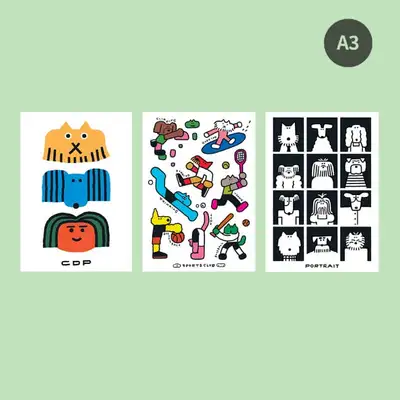 A3 Poster 15 Types