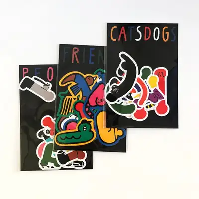 BYDY Sticker Pack 3 Types