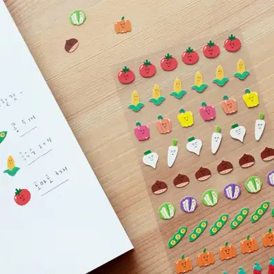 Baekban Sticker - Mini Vegetables BB255