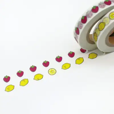 Baekban Masking Tape SET - Strawberry Lemon BB237