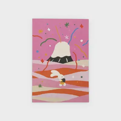 Small Creation 6 Postcard: Pink Sky with Oyoou