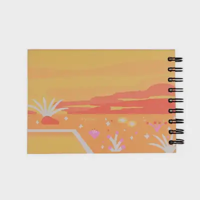 Sososmunggu Sojak 6 Sketchbook Orange Desert with Oyoou