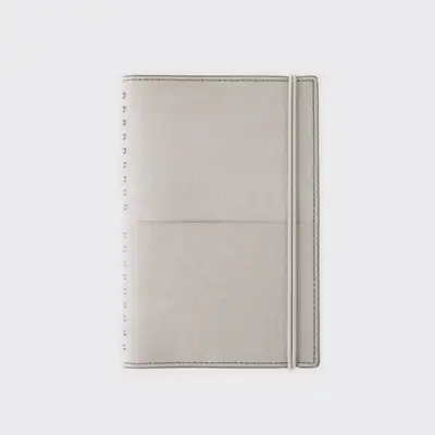 [Sosomunji][Standard] Half Diary S - Gray / Greenish Brown